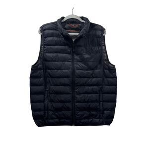 Hawke & Co. Black Down Puffer Vest – Size Large